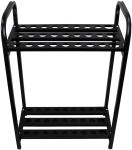 4 X 10.5 X 29 Inches Golf Bag Organizer Club Display Putter Rack With 9 Hole