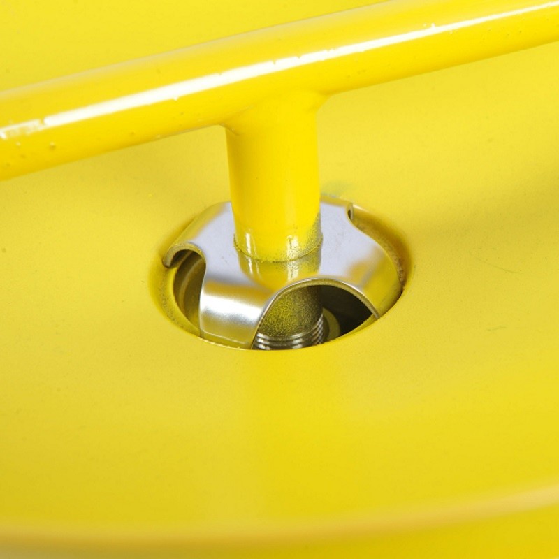 Stainless Steel eyewasher Wall Mounted Eyewash Station with ABS coating round bracket Safety Equipment