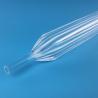 Buy cheap Conical Quartz Tube Customized Shape And Dimension from wholesalers