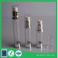 Buy cheap 5ml 10ml 15ml 20ml 30ml silver golden Airless pump bottle Lotion vacuum bottle product
