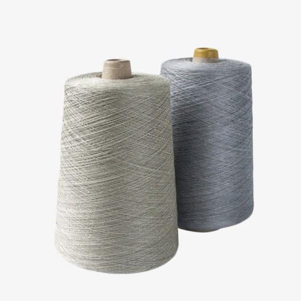 Buy cheap Cotton TC Recycle Polyester Yarn With Grs Certificate For Woven Label from wholesalers