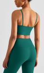 Multi colors Drop Shipping U-Neck Long Sleeveless Seamless Yoga Tank Top Vests