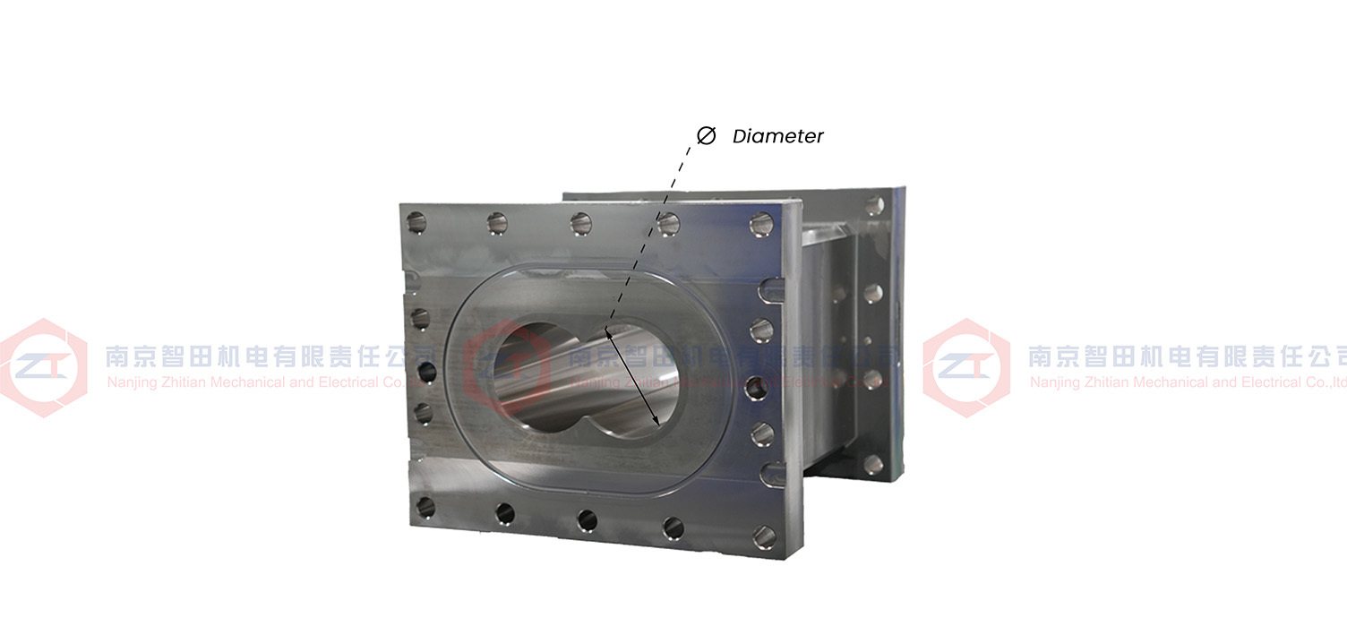 twin screw extruder barrel