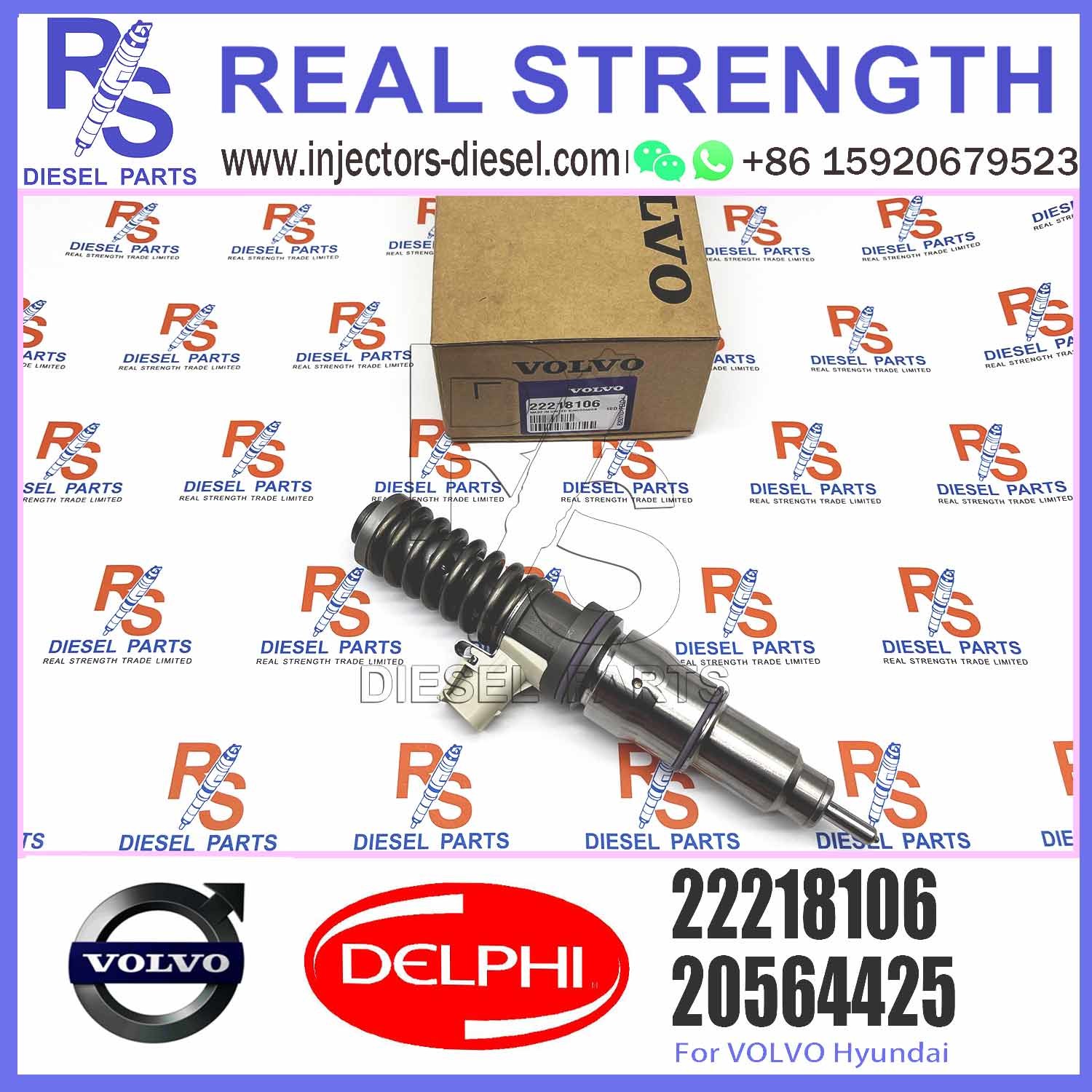 22218106 New Diesel Fuel Injector For E3.5 /vol-vo Truck Md16 Bebe5l14001 22218106,85020091 85020090