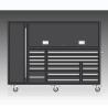 Buy cheap Stainless Steel Handles and Multi Drawers The Perfect Pro Tool Chest for Your Workshop from wholesalers