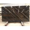 Buy cheap Elegant brown granite marble slab natural stone slab from wholesalers
