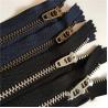 Buy cheap Brass Garments Long Chain Zipper W3.2cm W5cm Waterproof For Bags from wholesalers