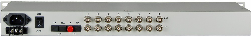 fiber optical modems of 10/100Mbps Ethernet and 8E1 fiber mux PDH multiplexer