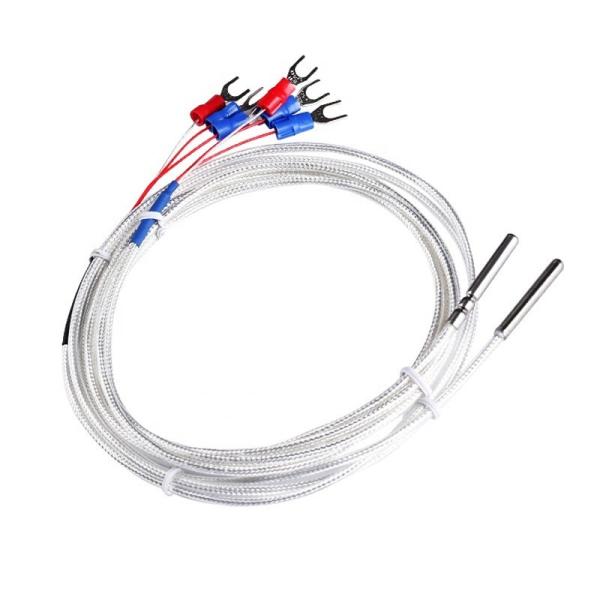 Buy cheap 3 Wire 100 Ohm Platinum RTD Temp Sensor IP68 Protection SUS304 Probe from wholesalers