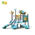 Children Outdoor Playground Amusement Park Plastic Slide Play Equipment