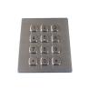 Buy cheap Dynamic Waterproof IP67 Stainless Steel Numeric Keypad 12 Keys Vandal Proof from wholesalers