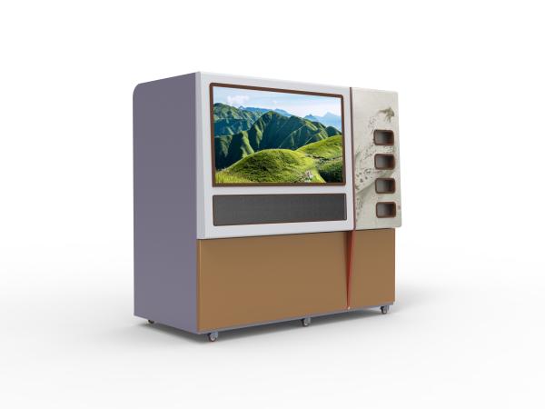Buy cheap 60" Touch Screen 250 Box Commercial Hot Food Vending Machine from wholesalers