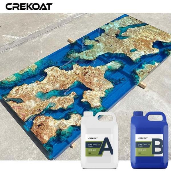 Buy cheap UV Resistance Deep Pour Epoxy Resin Self Leveling High Heat Resistance from wholesalers