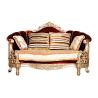 Buy cheap European Style Solid Wood Living Room Furniture Fabric Small Apartment Sofa 3 Seater from wholesalers