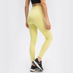 Naked Feeling Pocket Yoga Pants 7/8 Ladies High Waisted Gym Leggings