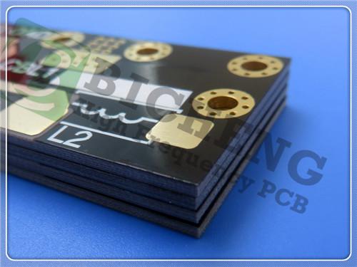 Buy cheap Double-Sided F4BTMS1000 PCB 6.35mm Thick Bare Copper Circuits from wholesalers