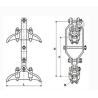 Buy cheap Suspension Clamp For Overhead Lines , AGS Suspension Clamp Silver White Coloring from wholesalers