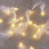 Buy cheap Christmas Festival Led String Light Colorful Artificial Feather Wedding Hanging Light Battery Powered Wall Party Holiday from wholesalers