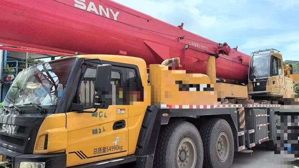 China Construction Lifting Equipment Cranes Hydraulic Truck Mounted Used SA NY