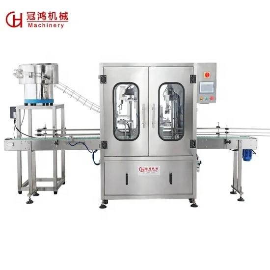 Buy cheap Automatic Grab Type Screw Capping Machine for Bottle Plastic Lid Metal Lid Guaranteed from wholesalers