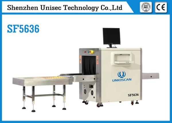 Buy cheap 40AWG Wire Resolution Security Baggage Scanner Upward Orientation SF5636 High Speed from wholesalers