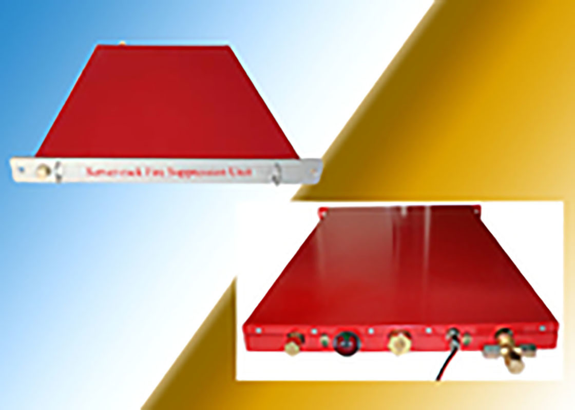 Easy To Install Rack Fire Suppression Unit 1U Capacity High Durability