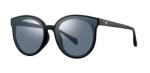 Popular Woman's Plastic Polarized Sunglasses Black Grey Polarized Lens Plastic