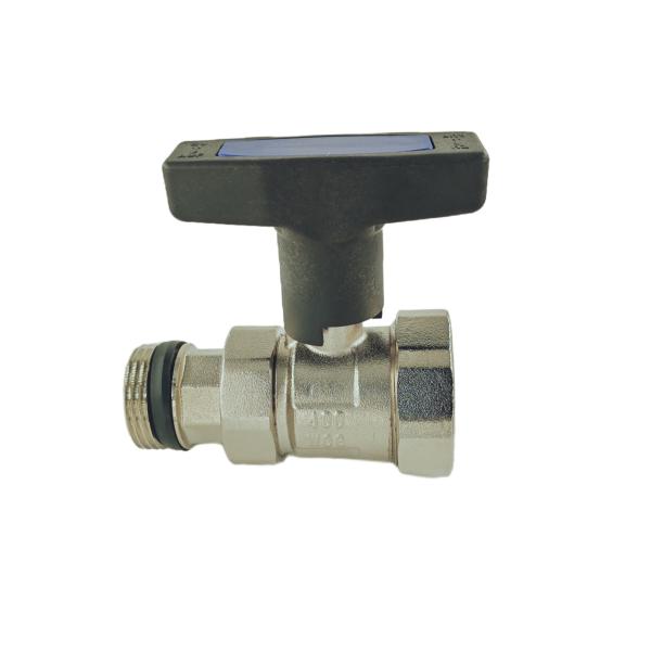 Buy cheap Water Brass Non Return Valve Corrosion Resistant With Plastic T Handle from wholesalers