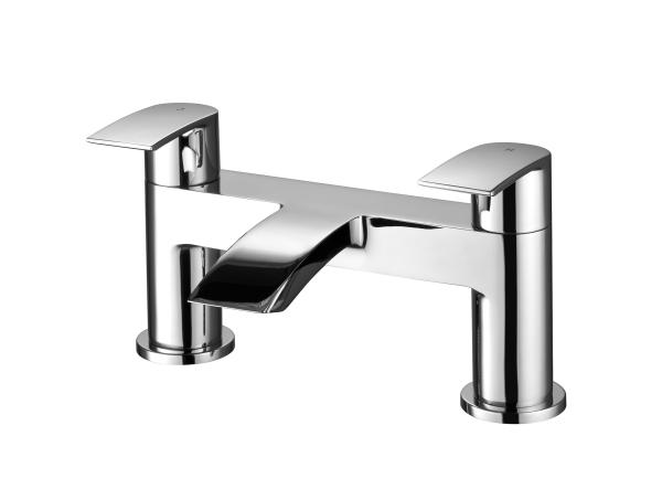 Buy cheap Contemporary Wall Mounted Shower Mixer Taps 0.5-3.0 Bar Pressure T8884A from wholesalers