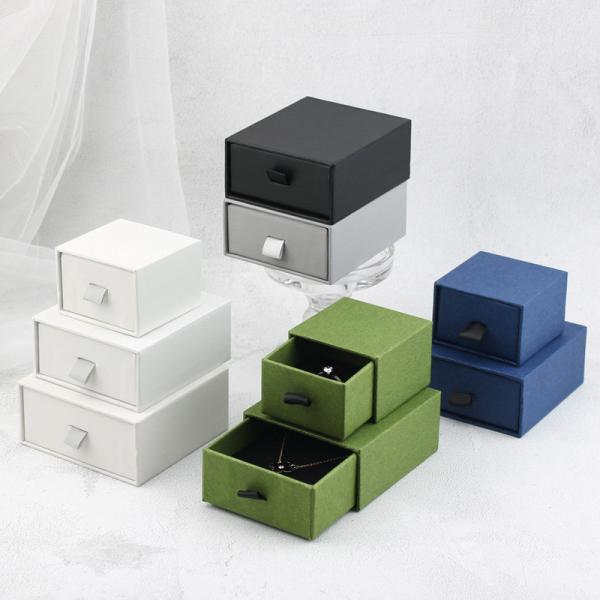 Buy cheap Customize LOGO Drawer Packaging Boxes Plain White Jewelry Gift Packaging Boxes from wholesalers