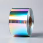 Customized Printing Holographic Sticker Paper Coil For Packaging