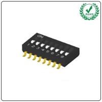 Buy cheap Black 3 Position PIANO Type SPST 2.54mm Pitch SMD DIP Switch Gull Wing product