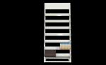 650mm Length Metal Magazine Display Rack