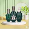 Buy cheap Luxury 120ml Glass Cosmetic Packaging Green Lotion For Personal Care from wholesalers