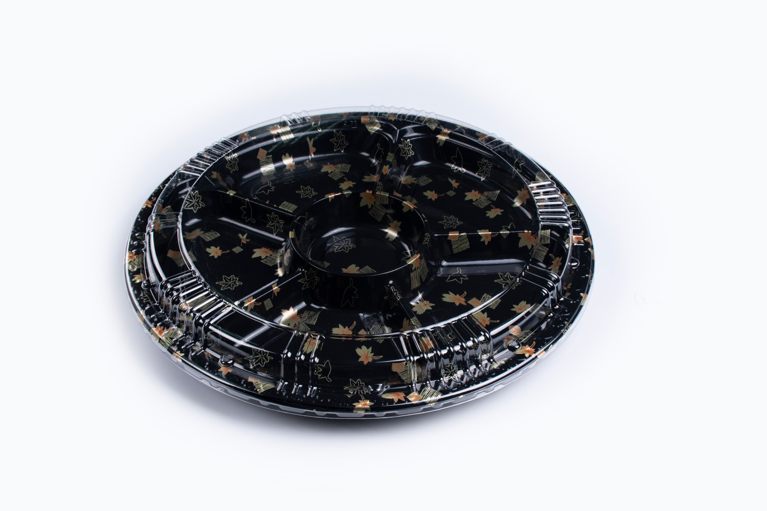 FDA/EU Round / Rectangle / Boat Shape Plastic Food Packaging Sushi Box With Anti Fog Lid