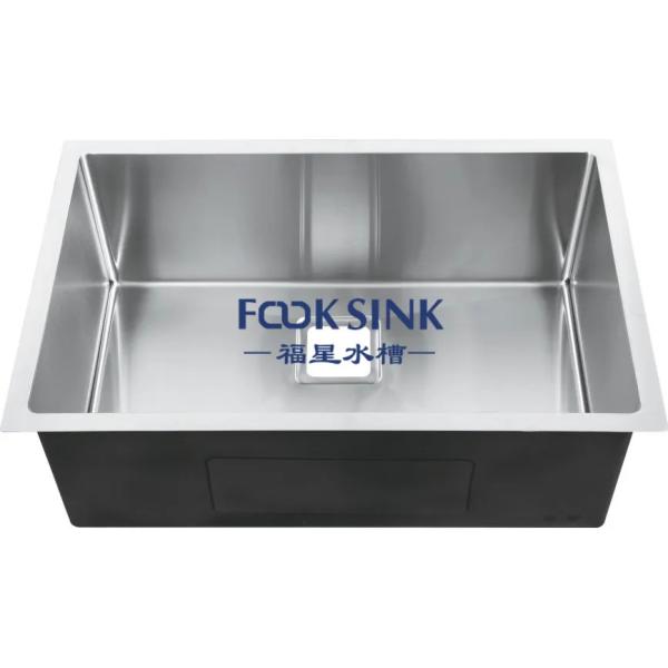 Buy cheap Large Size Stainless Steel Black Single Bowl Rectangular 16G/18G 28 Inches Kitchen Sink from wholesalers