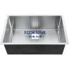 Buy cheap Large Size Stainless Steel Black Single Bowl Rectangular 16G/18G 28 Inches Kitchen Sink from wholesalers