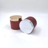 Buy cheap Brown Color Body Scrub Cosmetic Cream Jar 30ml With Plastic Spoon from wholesalers