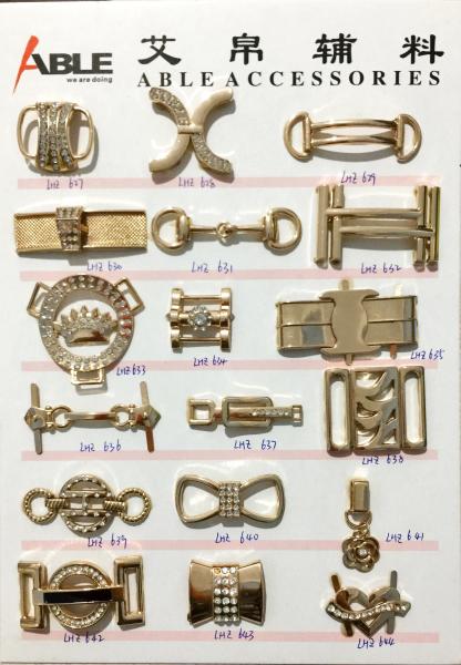 Buy cheap Women Custom Made Metal Shoe Buckles Shoes Accessories For OEM Designs from wholesalers