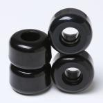 95A Hardness Skateboard Polyurethane Wheels 54x36mm PU Black