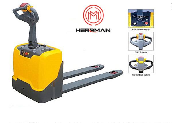 Buy cheap Small Turning Radius 4400lbs Lead-Acid Electric Walkie Pallet Truck from wholesalers