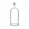 Buy cheap Decal Surface Handling 750ML 500ML Clear Spirit Glass Bottle for Vodka OEM/ODM Acceptable from wholesalers