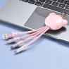Buy cheap Custom Length 16cm Multiple USB Charger Cable Universal Keychain from wholesalers