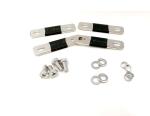 Lithium Battery Accessories Copper Bus Bar Connectors 100Ah For LiFePO4 Cells