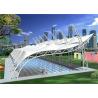 Buy cheap Heat Resistance Tensile Structure Buildings Weatherproof Tensile Shade Structure from wholesalers