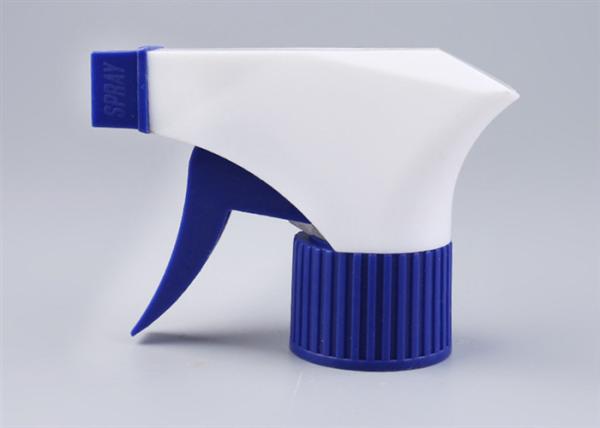 Buy cheap Empty Blue / White Spray Bottle Cap , Racheted Closure Hand Pump Water Mister from wholesalers