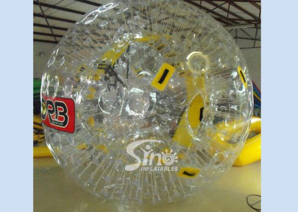 Buy cheap Outdoor big snow rolling inflatable zorb ball for human bowling fun from wholesalers