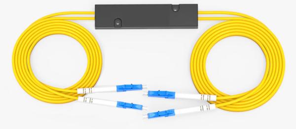 Buy cheap 2xN ABS Box Passive Optical Splitter PLC Optical Fiber Splitter from wholesalers
