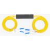 Buy cheap 2x64 ABS Box Multimode Fiber Splitter Cable Splitter Fused Biconical Taper Coupler from wholesalers