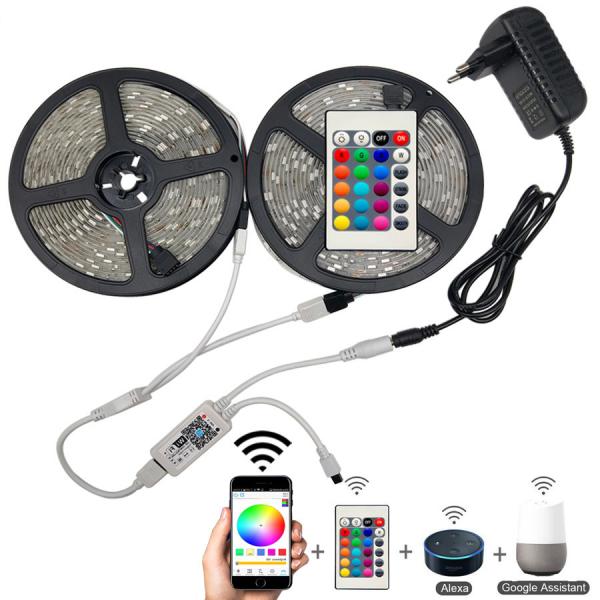 Buy cheap RGB Waterproof SMD 5050 2835 WiFi Flexible LED Ribbon Light from wholesalers